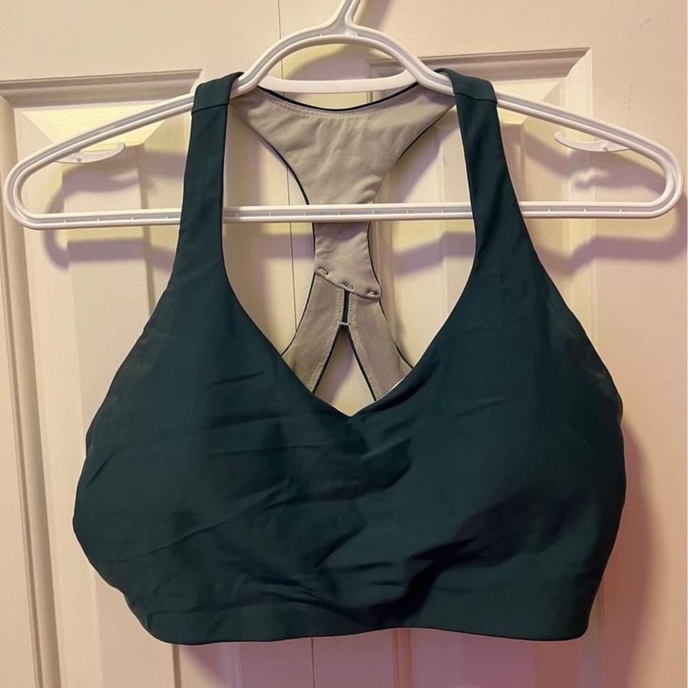 RYU Sports bra dark green color